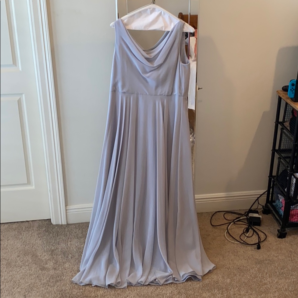 Jenny Yoo Liana Bridesmaid Dress - Whisper…